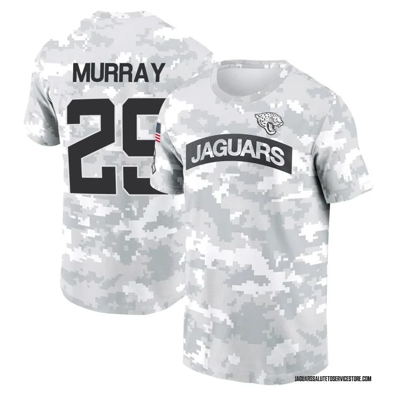 Men's Eric Murray Jacksonville Jaguars Camo Arctic 2024 Salute to Service Performance T-Shirt