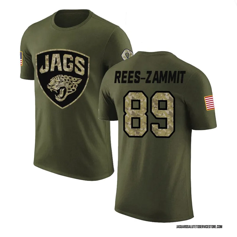 Youth Louis Rees-Zammit Jacksonville Jaguars Legend Olive Salute to Service T-Shirt